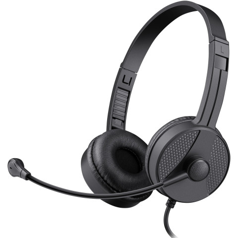 Гарнітура Defender Tune 160 2x3,5мм, 1,8м, чорна