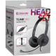 Гарнітура Defender Tune 160 2x3,5мм, 1,8м, чорна