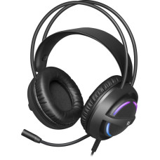 Ігрова гарнітура Defender Dexter RGB, кабель 2.2 м, чорна