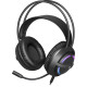 Ігрова гарнітура Defender Dexter RGB, кабель 2.2 м, чорна