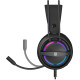 Ігрова гарнітура Defender Dexter RGB, кабель 2.2 м, чорна