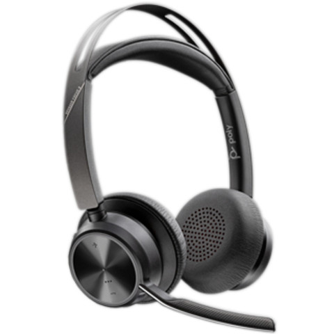 Гарнітура Poly Focus 2 USB-C + USB-C/A Adapter HS with Charge Stand Stereo