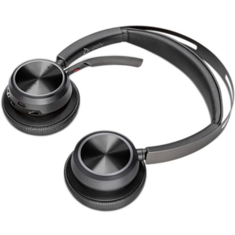 Гарнітура Poly Focus 2 USB-C + USB-C/A Adapter HS with Charge Stand Stereo
