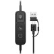 Гарнітура HP Poly Mission 415 Monaural USB-C/A