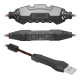Ігрова гарнітура Defender Warhead G-450 USB, підсвітка, чорно-червона