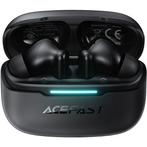 Навушники TWS Acefast W5 hybrid noise reduction black