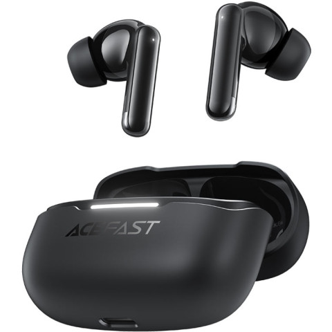 Навушники TWS Acefast W5 hybrid noise reduction black