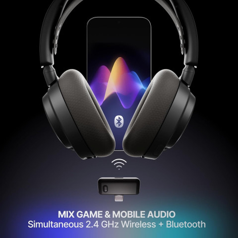 Ігрова гарнітура SteelSeries Arctis Nova 7X Gen 2 Wireless Black PC/PS/SW/MAC/MOB
