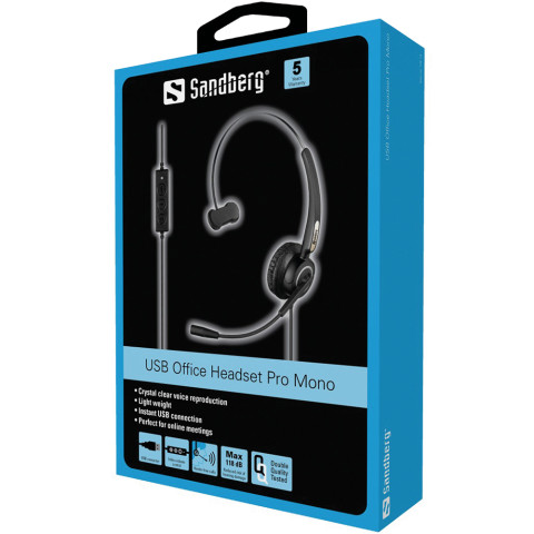 Гарнітура Sandberg USB Office Headset Pro Mono