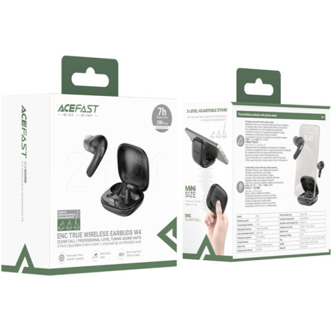 Навушники TWS Acefast W4 black