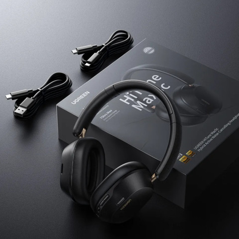 Навушники UGREEN HP203 HiTune Max5С Hybrid ANC Black