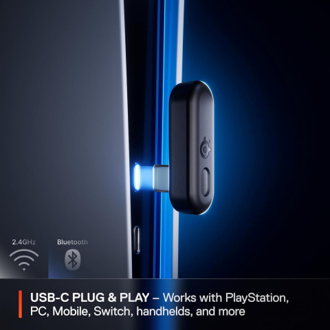 Ігрова гарнітура SteelSeries Arctis Nova 3P Wireless MultiPlatform Aqua