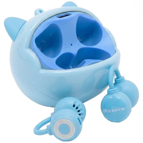 Навушники TWS Blackview AirBuds K1 (Kids) Smiley Blue