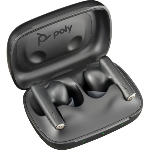 Навушники TWS Poly Voyager Free 60 Earbuds + BT700C + BCHC Black