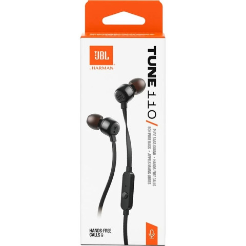 Навушники JBL T110 Black (JBLT110BLKE)
