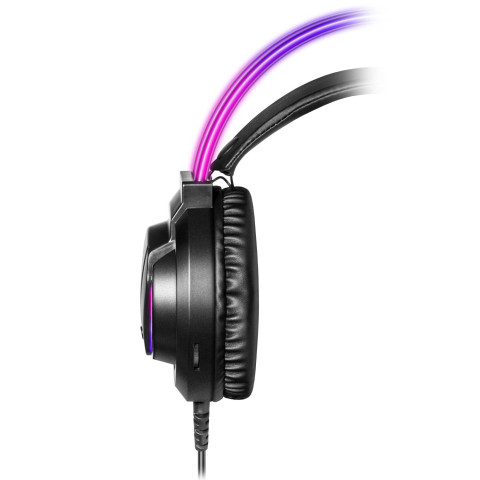 Ігрова гарнітура Defender Flame RGB, кабель 2 м, чорна