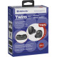 Гарнітура Defender Twins 635 TWS, Bluetooth, Black