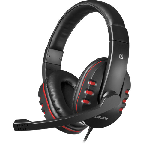 Гарнітура Defender Warhead G-160, 2х3,5мм, Black