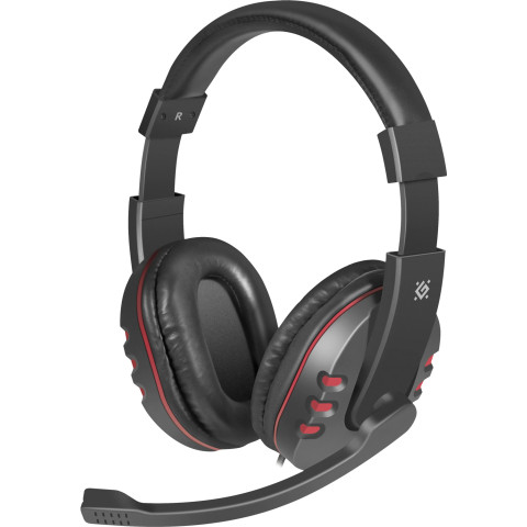 Гарнітура Defender Warhead G-160, 2х3,5мм, Black