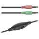 Гарнітура Defender Warhead G-160, 2х3,5мм, Black