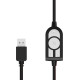 Гарнітура Media-Tech NEMESIS USB, Black-Red