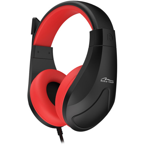 Гарнітура Media-Tech NEMESIS USB, Black-Red