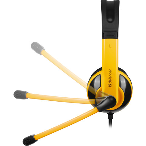 Гарнітура Defender Warhead G-120, 2х3,5мм, Black-Orange