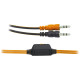 Гарнітура Defender Warhead G-120, 2х3,5мм, Black-Orange