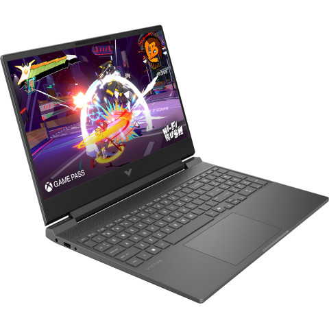HP Victus 15-fb3075ua 15.6" FHD IPS,300n/Ryzen 7-7445HS (4.7)/16Gb/SSD512Gb/RTX 4050,6GB/DOS/Сірий