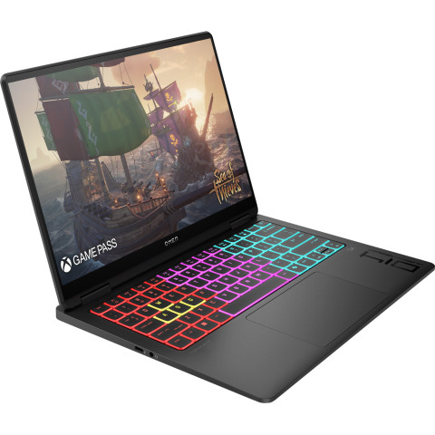 HP OMEN Transcend 14-fb1017ua 14" 3K OLED,400n/U9-285H(5.4)/32Gb/SSD1Tb/RTX 5070,8GB/DOS/Чорний