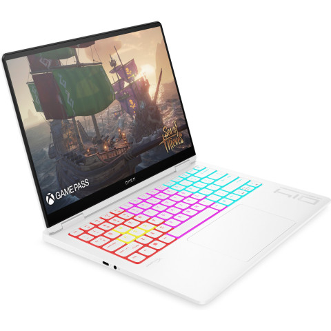 HP OMEN Gaming 14-fb0022ua 14"2.8K OLED,400n/U7-155H(4.8)/16Gb/SSD1Tb/RTX 4050,6GB/DOS/Білий