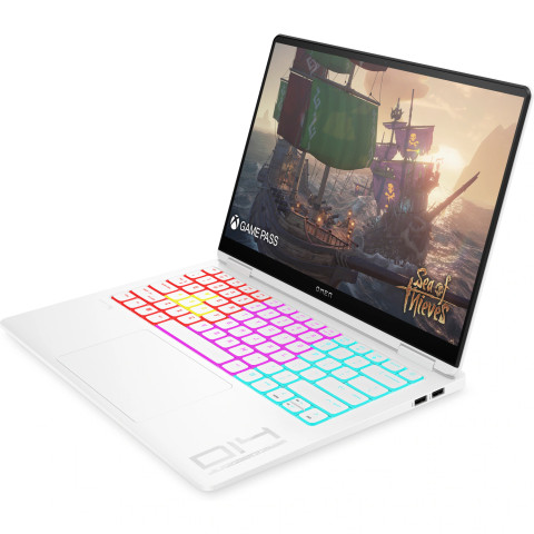 HP OMEN Gaming 14-fb0022ua 14"2.8K OLED,400n/U7-155H(4.8)/16Gb/SSD1Tb/RTX 4050,6GB/DOS/Білий