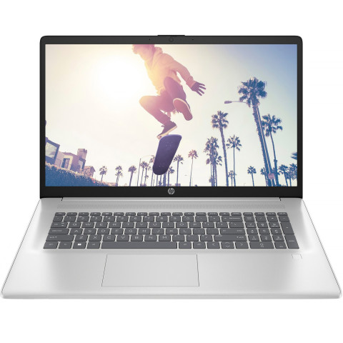 HP 17-cp2031ua 17.3" FHD IPS, 300n/Ryzen 3-7320U (4.1)/8Gb/SSD512Gb/Radeon/DOS/Сріблястий