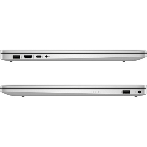 HP 17-cp2044ua 17.3" FHD IPS, 300n/Ryzen 5-7520U (4.3)/8Gb/SSD512Gb/Radeon/DOS/Сріблястий