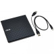 Asus Lite SDRW-08D2S-U 8х External slim USB2.0, чорний