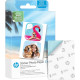 Фотопапір HP CutOut Sticker Zink 2"x3" Глянцевий, самоклеючий, стікери, 30 листів