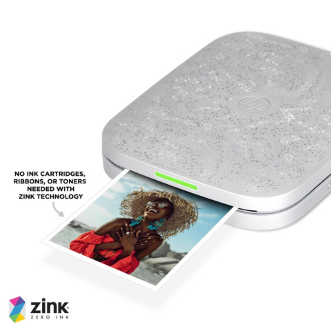 Фотопапір HP Sprocket Zink 3.5"x4.25" Глянцевий, самоклеючий, 50 листів