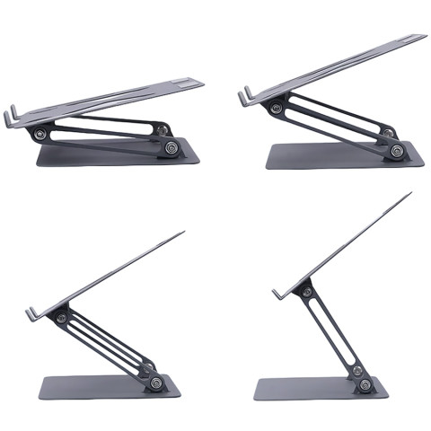 Підставка для ноутбука Laptop Stand 10-17" Aluminum Alloy Media-Tech