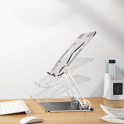 Підставка для ноутбука Laptop Stand 10-17" Aluminum Alloy Media-Tech