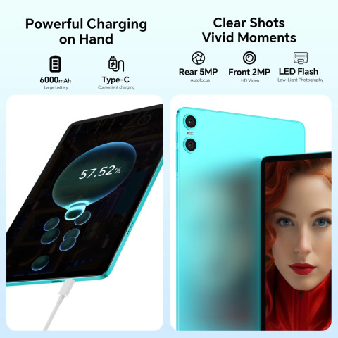 Планшет Teclast P33 KIT 10.1” HD+ / 3GB / 64GB / A333 / 6000mAh / WIFI / 5+2Mp / Metal / Blue