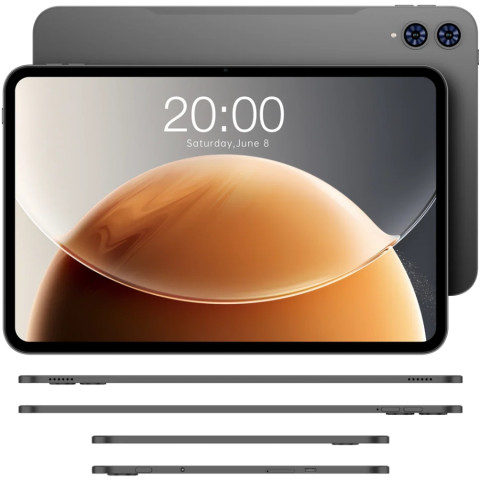 Планшет Teclast T65 13.4” FHD 120Hz / 8GB / 128GB / T620 / 8000mAh / LTE / 8+13Mp / Metal /Grey