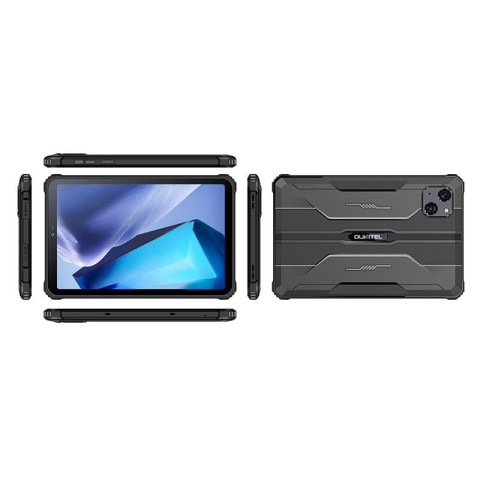 Планшет Oukitel RT3 8” HD+ /4GB/64GB/ MT6762 /5150mAh/ 16+8Мп /IP69K/ NFC / LTE Black