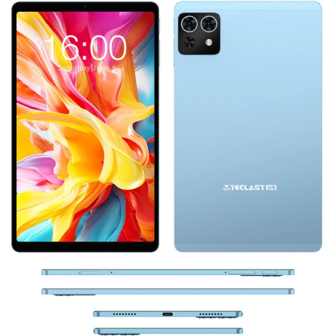 Планшет Teclast T50 Mini 8.68" HD+ /8GB/128GB/ G99 / 5100mAh/ LTE / 13+5MP/ Metal/Blue