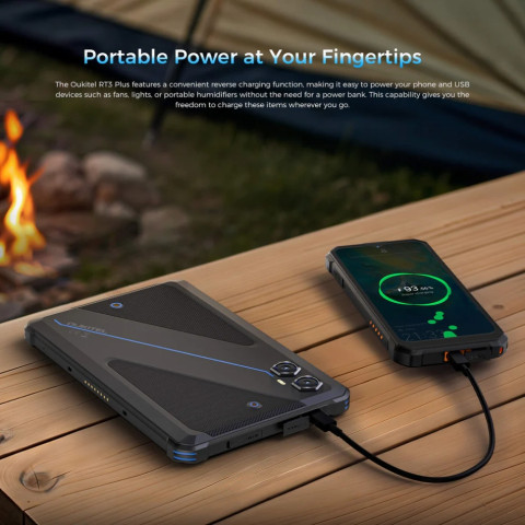 Планшет Oukitel RT3plus 8” HD / 4GB/128GB / G81 / 11000mAh / 16+8Мп / IP69K / LTE Blue