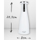Млинок для спецій Adler AD 4449 white електричний/150мл/керамічні жорна/USB-C/3 змінні млинки/білий