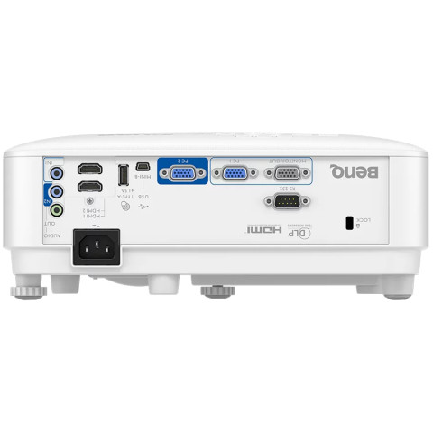Проєктор BENQ MX808STH, короткофокусний, DLP, XGA, 3600AL, 20000:1, D-sub, HDMI, білий