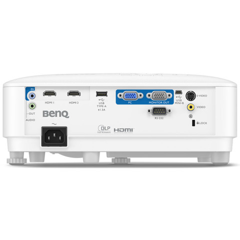 Проєктор BENQ MW560, DLP, WXGA, 4000Lm, 20000:1, D-sub, HDMI, білий