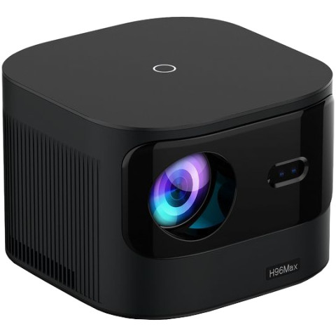 Проєктор H96 MAX B12 LED LCD FullHD 330AL 16:9 H700 2G/16G Android 11.0 HDMI WiFi BT чорний