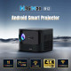 Проєктор H96 MAX B12 LED LCD FullHD 330AL 16:9 H700 2G/16G Android 11.0 HDMI WiFi BT чорний