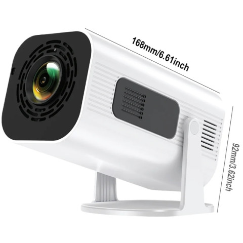 Проєктор H96 MAX HP330 LED LCD HD 170AL 16:9 H713 1G/8G Android 11.0 HDMI WiFi BT білий